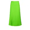 Aggi By Halewski Women's Elvira Green Flash  Skirt In Green