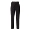 Aggi By Halewski Trousers Erin Black Shadow In Black