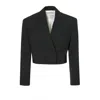 Aggi Blazer Giorgia Neutral Black In Black