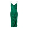 AGGI WOMEN'S GREEN AVA EMERALD DRESS