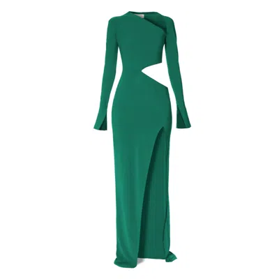 AGGI WOMEN'S GREEN SKYLAR EMERALD DRESS