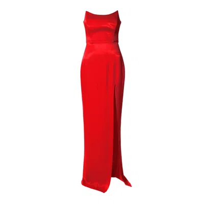 Aggi Women's Greta Sexy Red Dress