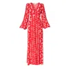 Aggi By Halewski Women's Imani Poppy Red Dress In Red