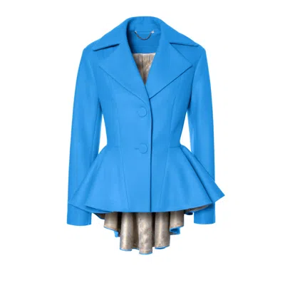 Aggi Women's Ingrid French Blue Short Coat
