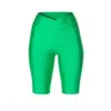 Aggi By Halewski Women's Jess Brazil Green Biker Shorts In Green