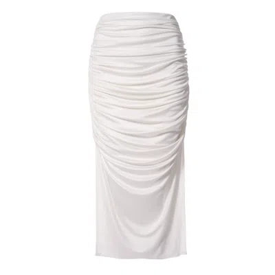 Aggi Skirt Kristin White Pearl