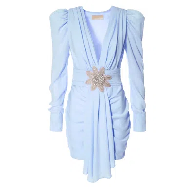 Aggi Women's Krystle Blue Fog Dress