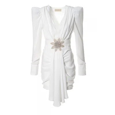Aggi Women's Krystle White Asparagus Dress