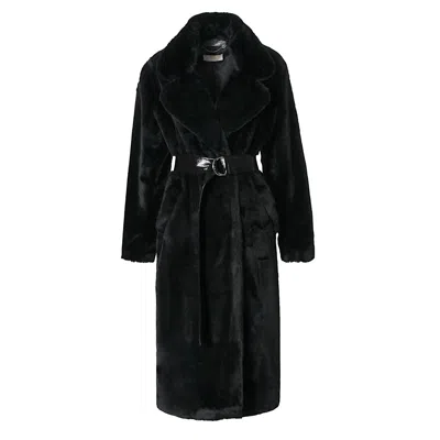 Aggi By Halewski Fur Kylie Warm Black