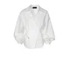 Aggi By Halewski Women's Laynie White Shirt In White