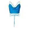 Aggi By Halewski Top Lucia Cosmic Blue In Blue