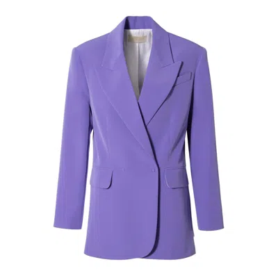 Aggi Women's Pink / Purple Blair Purple Opulence Blazer In Pink/purple