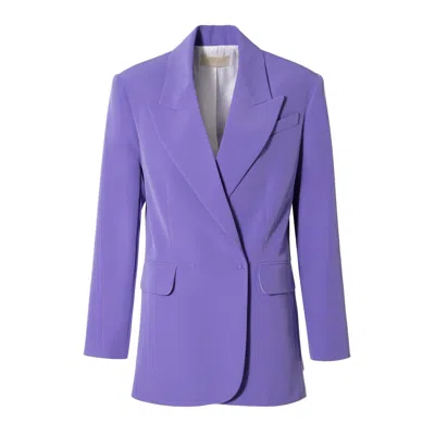 Aggi By Halewski Women's Pink / Purple Blair Purple Opulence Blazer In Pink/purple