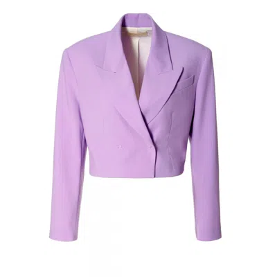 Aggi Women's Pink / Purple Giorgia Viola Blazer In Pink/purple