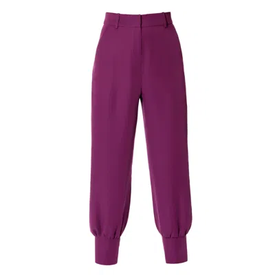 Aggi Pants Jamie Purple Wine In Pink/purple