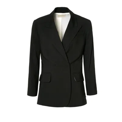 Aggi Ramona Neutral Black Blazer