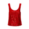 Aggi By Halewski Top Raya Brilliant Ruby In Red