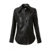 Aggi By Halewski Shirt Tara Cynical Black In Black