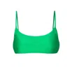 Aggi By Halewski Women's Tess Brazil Green Top In Green