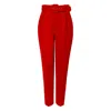 Aggi By Halewski Pants Tracey True Red In Red