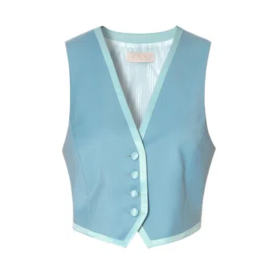 Aggi Women's Uma How Blue Am I Short Suit Vest