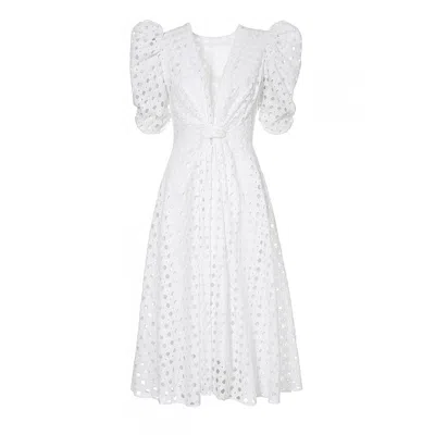 Aggi Women's White Alta Blanc De Blanc Dress