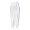 Aggi By Halewski Trousers Bianca Vanilla Ice In White