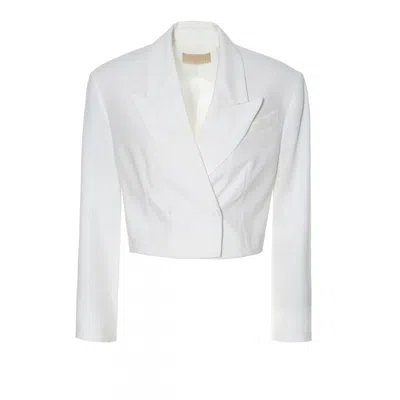 Aggi Blazer Giorgia Vanilla Ice In White