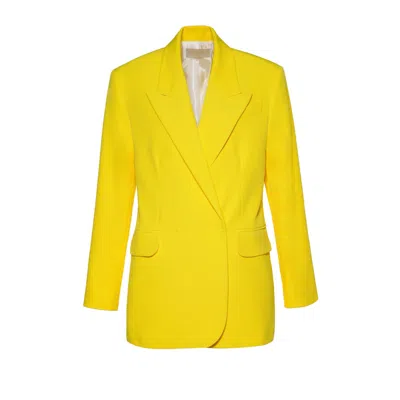 Aggi Women's Yellow / Orange Blair Super Yellow Blazer In Yellow/orange