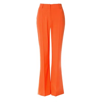 Aggi By Halewski Women's Yellow / Orange Camilla Tangerine Pants In Yellow/orange