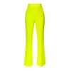 Aggi By Halewski Women's Yellow / Orange Camilla Yellow Laser Pants In Yellow/orange