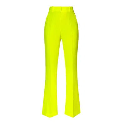 AGGI BY HALEWSKI WOMEN'S CAMILLA YELLOW LASER PANTS - LONG