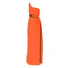 Aggi By Halewski Gina Nasturtium Dress In Yellow/orange