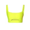 Aggi By Halewski Women's Yellow / Orange Joy Laser Yellow Top In Yellow/orange