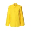 Aggi By Halewski Shirt Sasha Lemon In Yellow/orange
