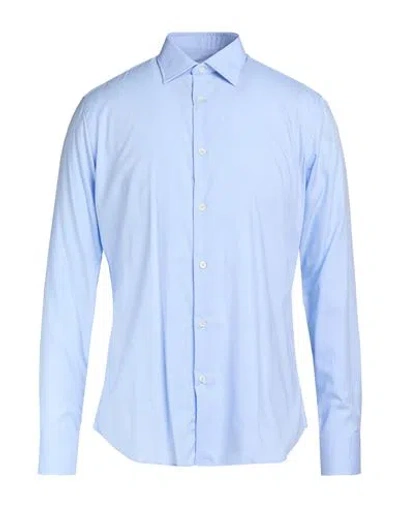 Agho Man Shirt Sky Blue Size 15 ¾ Cotton