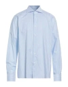 Agho Man Shirt Sky Blue Size 17 ¾ Cotton