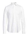 Agho Man Shirt White Size 16 ½ Cotton In White