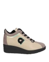 Agile By Rucoline Woman Sneakers Beige Size 6 Textile Fibers In Beige