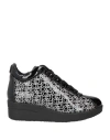 Agile By Rucoline Woman Sneakers Black Size 5 Textile Fibers In Black