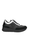 Agile By Rucoline Woman Sneakers Black Size 8 Leather In Black