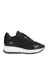 Agile By Rucoline Woman Sneakers Black Size 8 Textile Fibers In Black