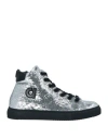 Agile By Rucoline Woman Sneakers Silver Size 8 Textile Fibers In Silver
