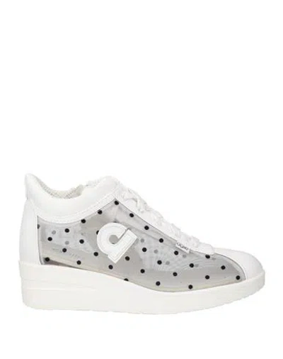 Agile By Rucoline Woman Sneakers White Size 8 Textile Fibers
