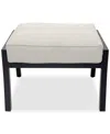 Agio Astaire Outdoor Ottoman In Pearl White