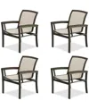 Agio Bartow Outdoor Dining Chairs, Set Of 4 In Brown
