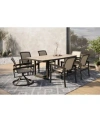 Agio Bartow Outdoor Dining Collection In Brown
