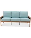 Agio Baxley Outdoor Sofa, Created For Macys In Spa Light Blue