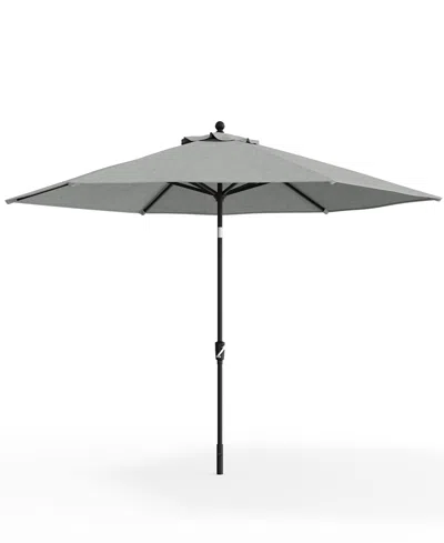 Agio Oasis 11" Aluminum 3-position Tilt Umbrella, Created For Macy's In Gray