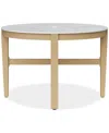 Agio Reid Outdoor Dining Round Table In Beige